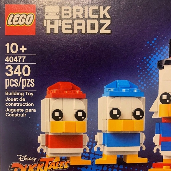 SOLD LEGO BrickHeadz 40477 Disney DuckTales Scrooge McDuck, Huey, Dewey & Louie - Picture 6 of 8